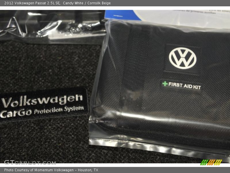 Candy White / Cornsilk Beige 2012 Volkswagen Passat 2.5L SE