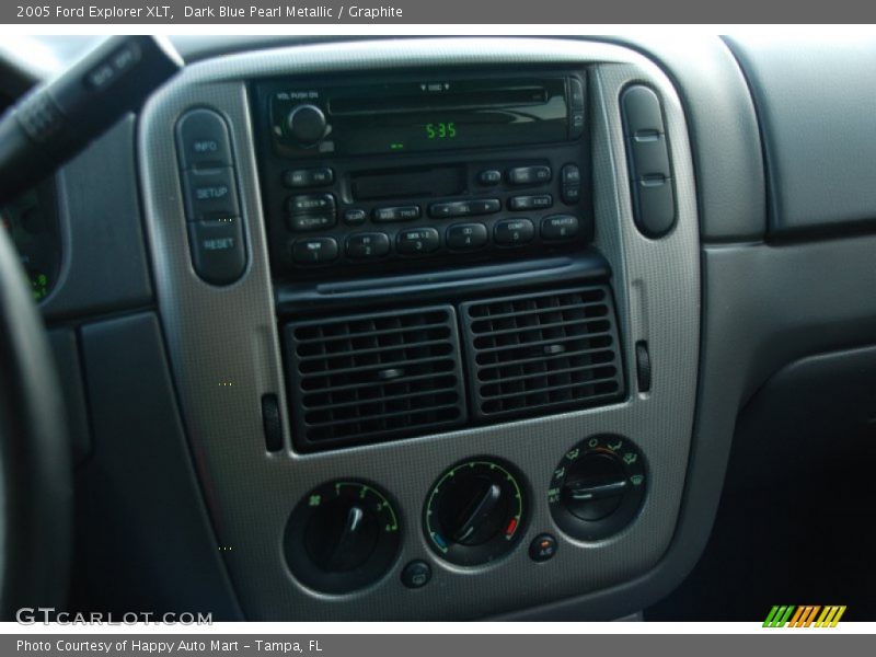 Dark Blue Pearl Metallic / Graphite 2005 Ford Explorer XLT