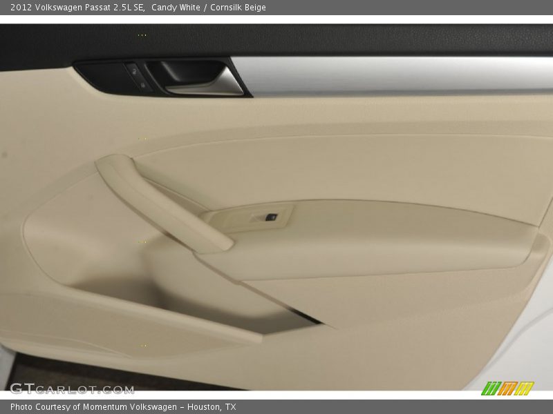 Candy White / Cornsilk Beige 2012 Volkswagen Passat 2.5L SE