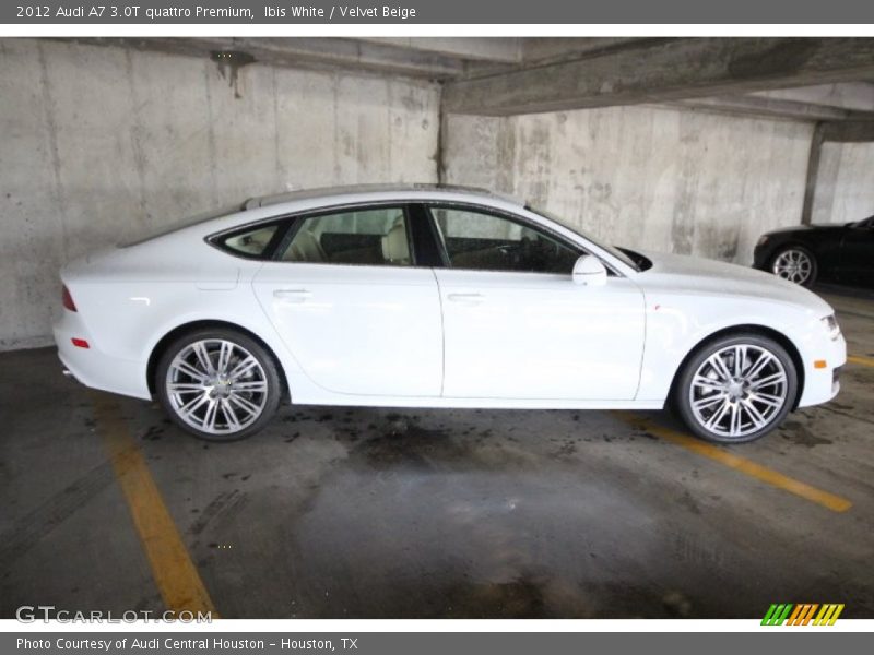 Ibis White / Velvet Beige 2012 Audi A7 3.0T quattro Premium
