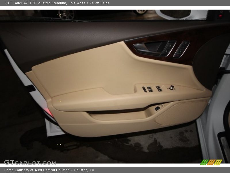 Ibis White / Velvet Beige 2012 Audi A7 3.0T quattro Premium