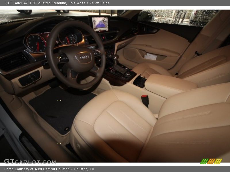 Ibis White / Velvet Beige 2012 Audi A7 3.0T quattro Premium