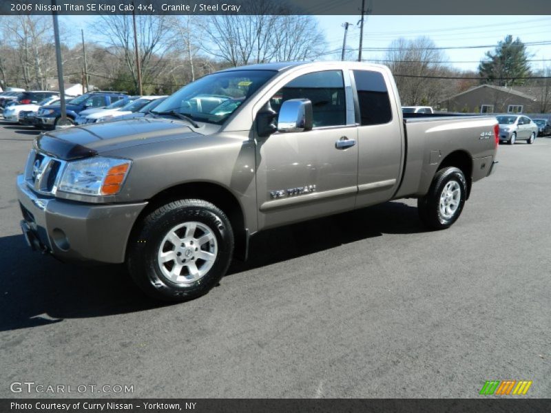 Granite / Steel Gray 2006 Nissan Titan SE King Cab 4x4