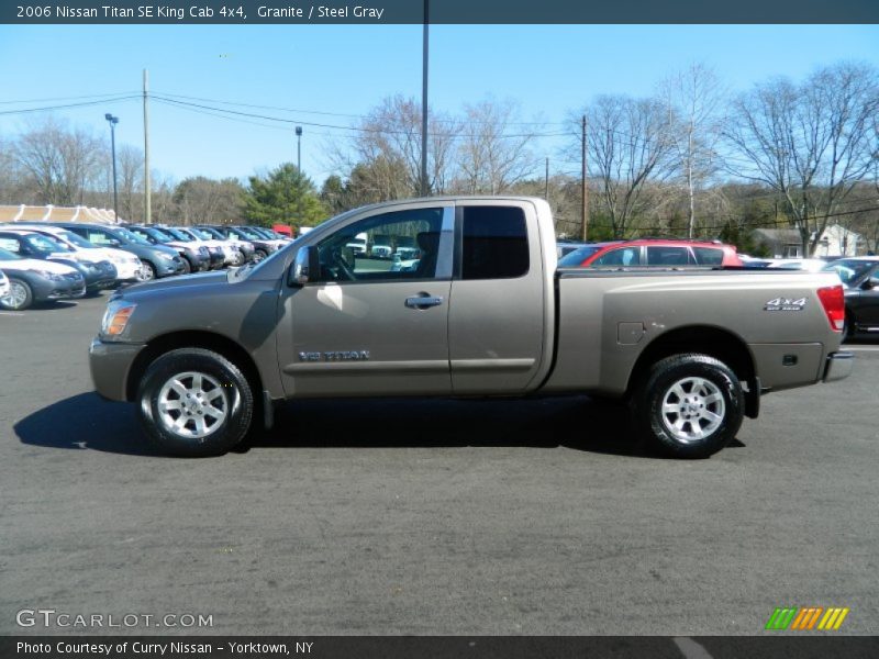 Granite / Steel Gray 2006 Nissan Titan SE King Cab 4x4