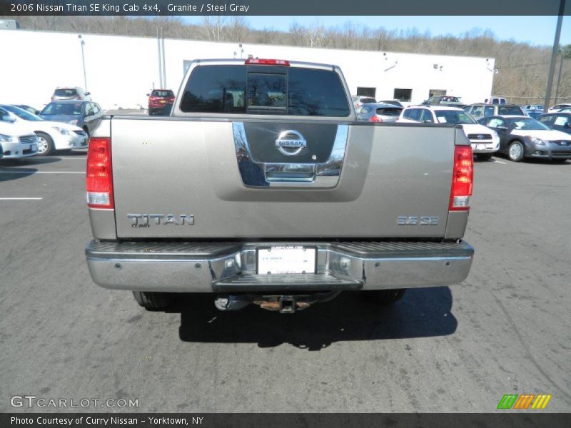 Granite / Steel Gray 2006 Nissan Titan SE King Cab 4x4