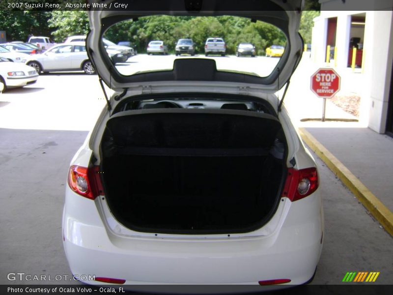 Absolute White / Grey 2007 Suzuki Reno