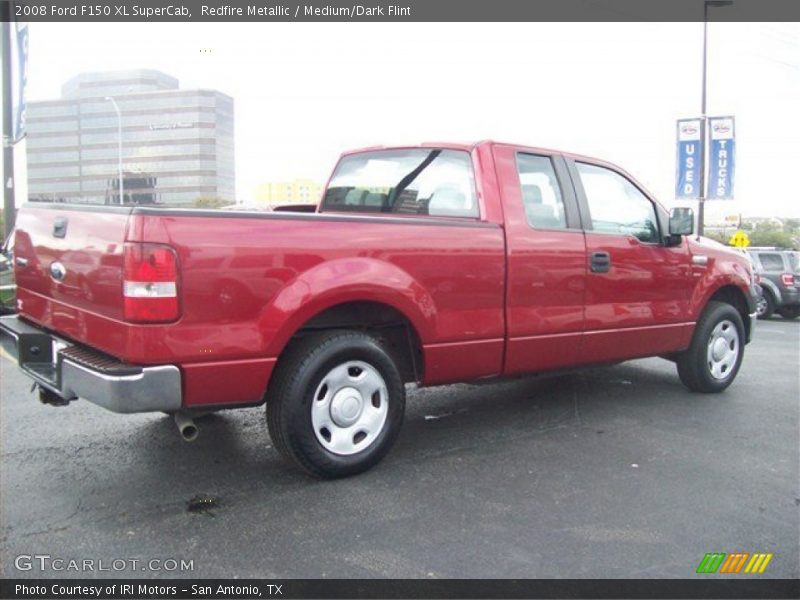 Redfire Metallic / Medium/Dark Flint 2008 Ford F150 XL SuperCab