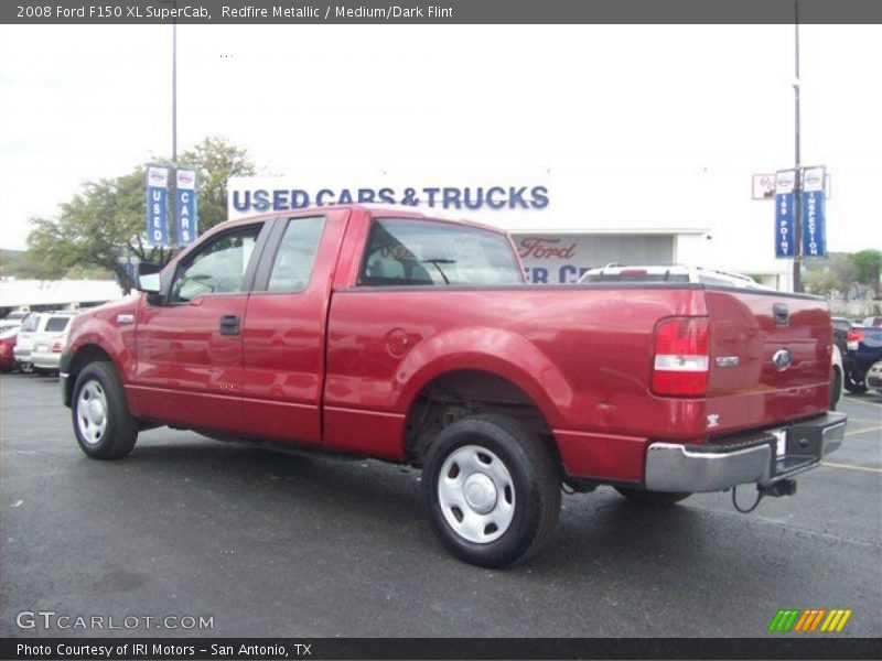 Redfire Metallic / Medium/Dark Flint 2008 Ford F150 XL SuperCab