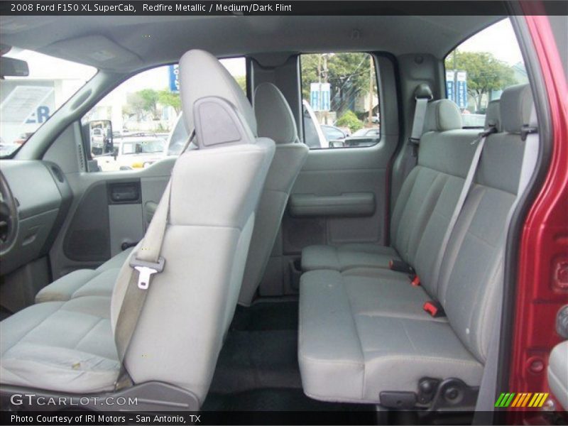  2008 F150 XL SuperCab Medium/Dark Flint Interior