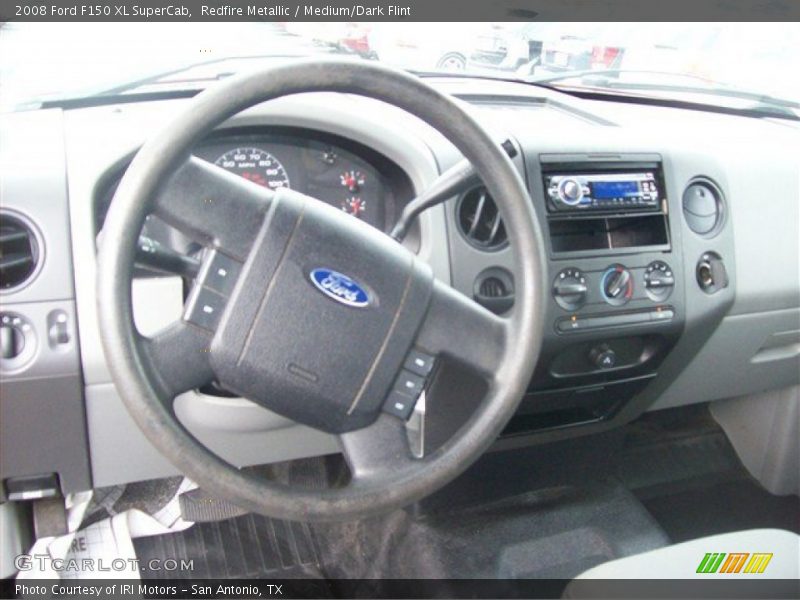 Redfire Metallic / Medium/Dark Flint 2008 Ford F150 XL SuperCab