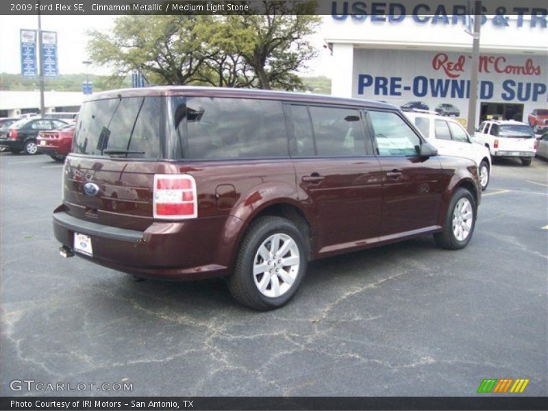Cinnamon Metallic / Medium Light Stone 2009 Ford Flex SE