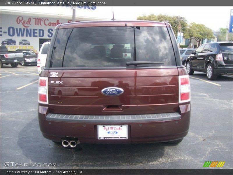 Cinnamon Metallic / Medium Light Stone 2009 Ford Flex SE