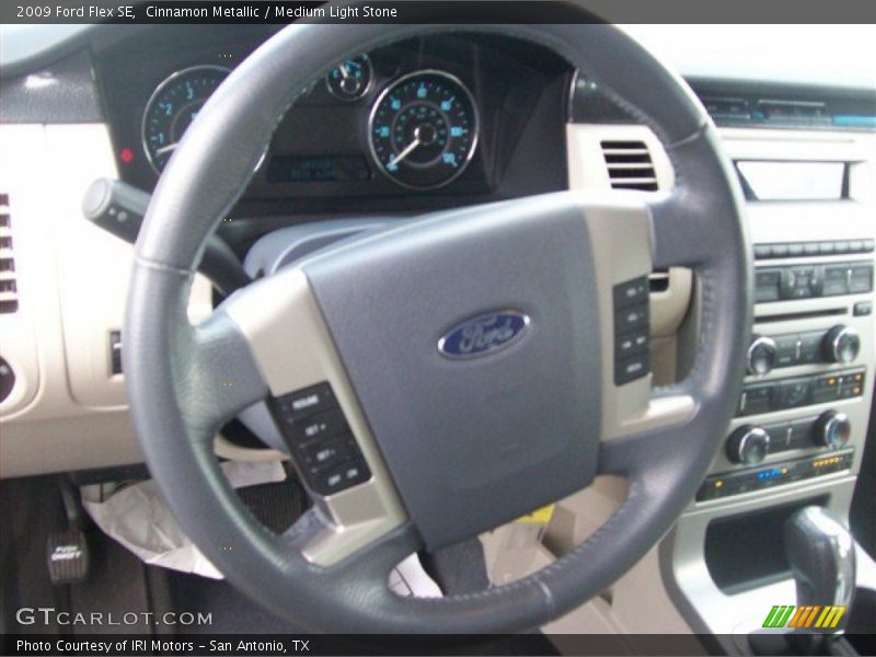 Cinnamon Metallic / Medium Light Stone 2009 Ford Flex SE