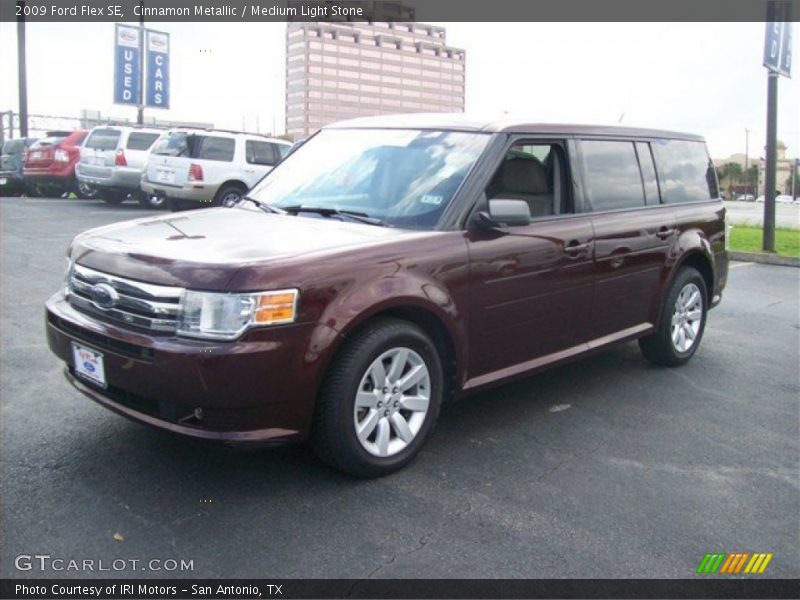 Cinnamon Metallic / Medium Light Stone 2009 Ford Flex SE