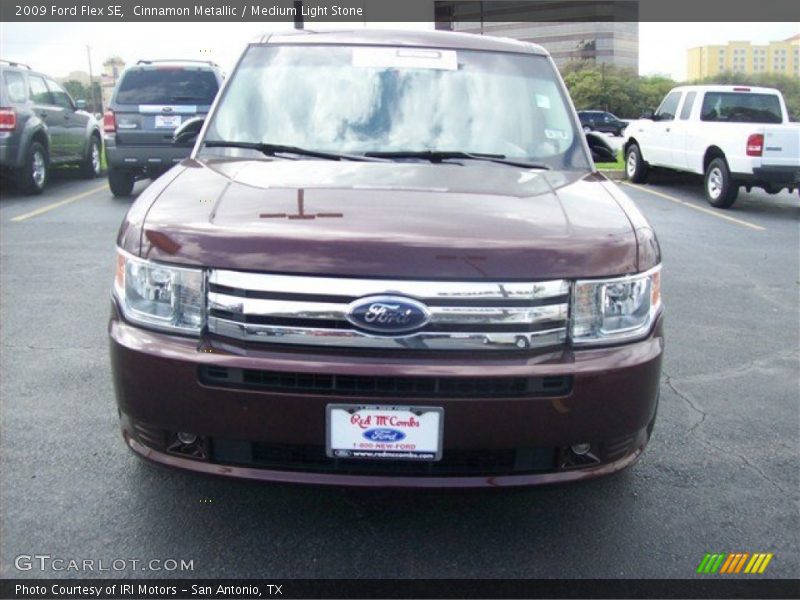 Cinnamon Metallic / Medium Light Stone 2009 Ford Flex SE