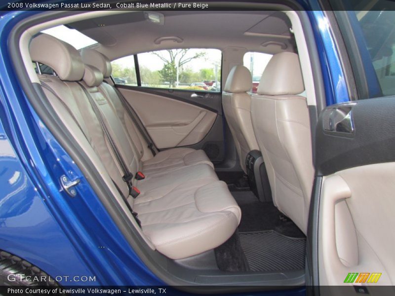 Cobalt Blue Metallic / Pure Beige 2008 Volkswagen Passat Lux Sedan