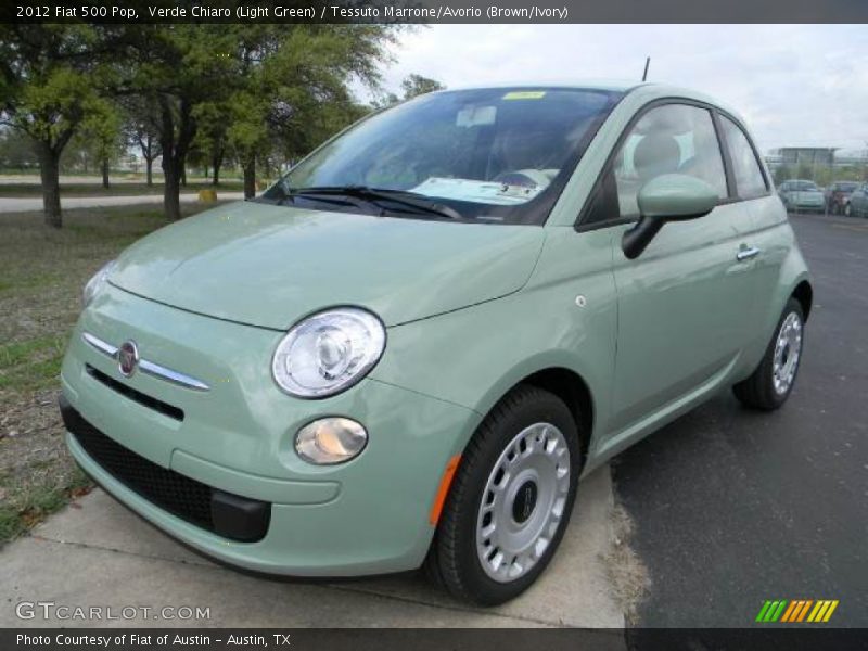 Front 3/4 View of 2012 500 Pop