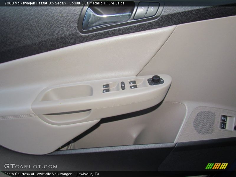 Cobalt Blue Metallic / Pure Beige 2008 Volkswagen Passat Lux Sedan