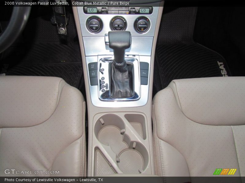 Cobalt Blue Metallic / Pure Beige 2008 Volkswagen Passat Lux Sedan