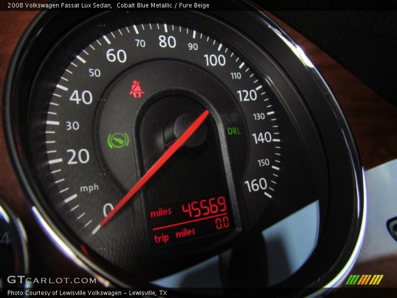 Cobalt Blue Metallic / Pure Beige 2008 Volkswagen Passat Lux Sedan