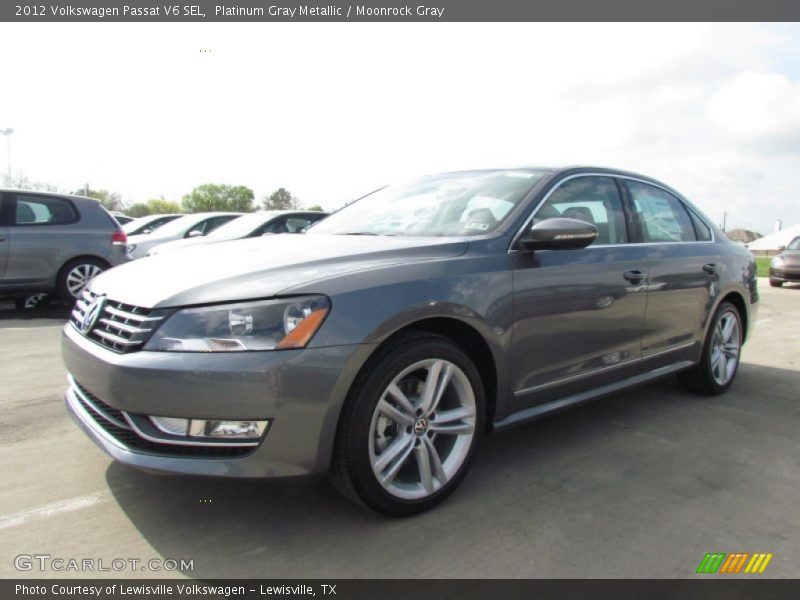 Platinum Gray Metallic / Moonrock Gray 2012 Volkswagen Passat V6 SEL