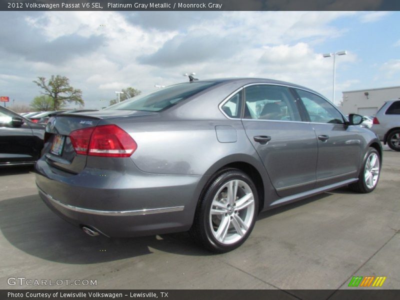 Platinum Gray Metallic / Moonrock Gray 2012 Volkswagen Passat V6 SEL