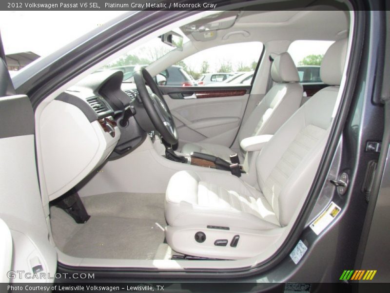 Platinum Gray Metallic / Moonrock Gray 2012 Volkswagen Passat V6 SEL