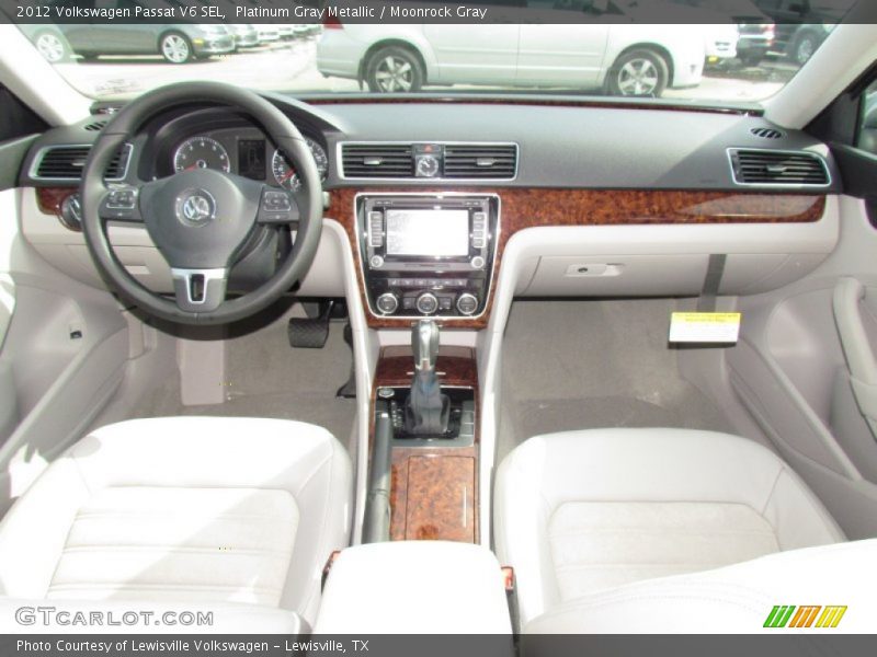 Platinum Gray Metallic / Moonrock Gray 2012 Volkswagen Passat V6 SEL