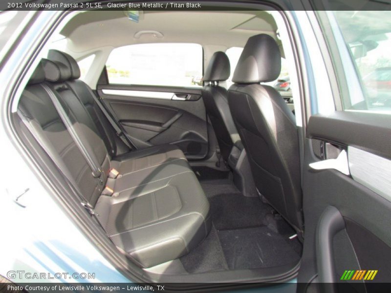 Glacier Blue Metallic / Titan Black 2012 Volkswagen Passat 2.5L SE