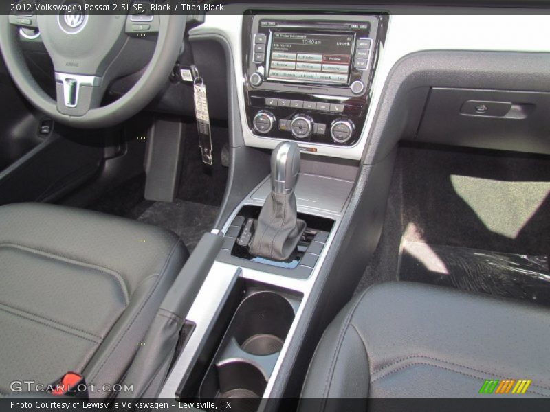 Black / Titan Black 2012 Volkswagen Passat 2.5L SE