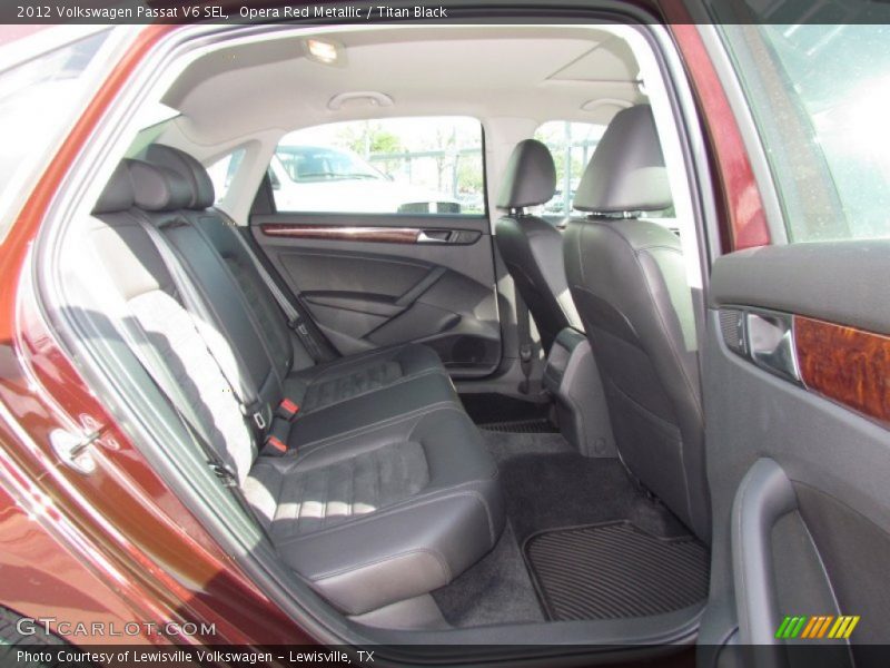 Opera Red Metallic / Titan Black 2012 Volkswagen Passat V6 SEL