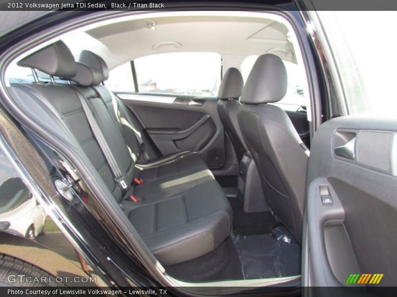 Black / Titan Black 2012 Volkswagen Jetta TDI Sedan