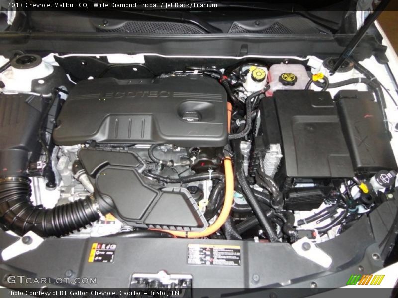 White Diamond Tricoat / Jet Black/Titanium 2013 Chevrolet Malibu ECO