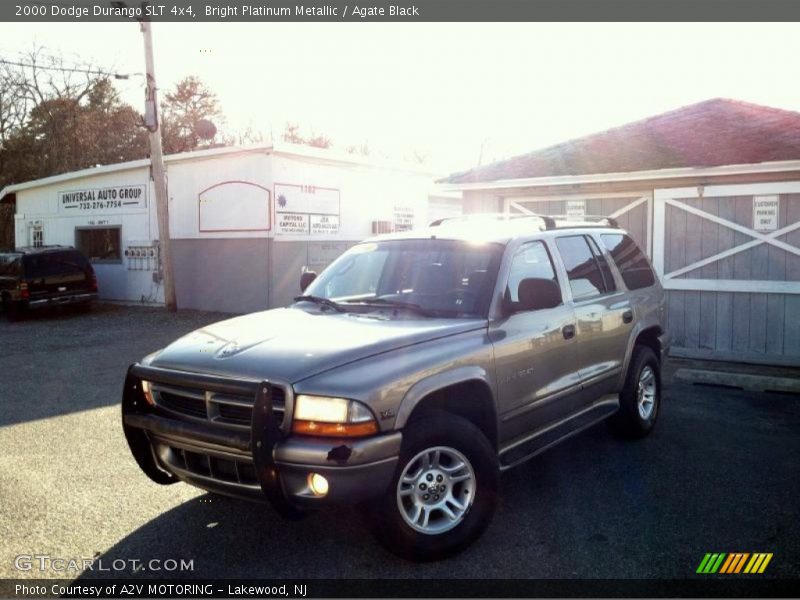 Bright Platinum Metallic / Agate Black 2000 Dodge Durango SLT 4x4