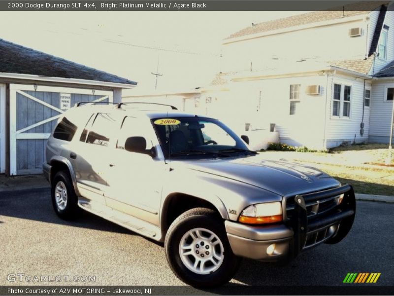 Bright Platinum Metallic / Agate Black 2000 Dodge Durango SLT 4x4