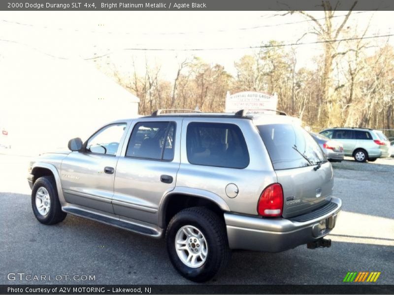 Bright Platinum Metallic / Agate Black 2000 Dodge Durango SLT 4x4