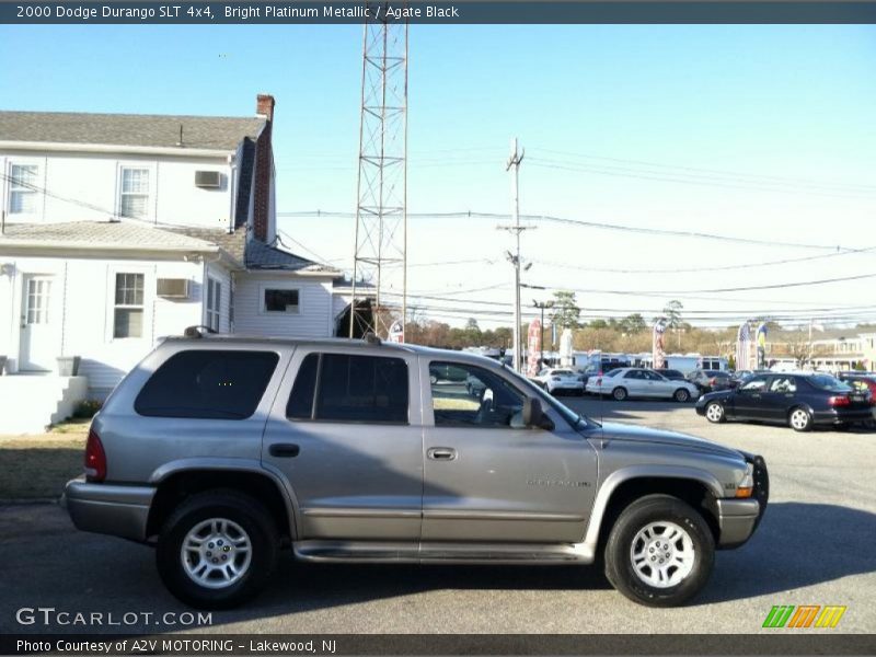 Bright Platinum Metallic / Agate Black 2000 Dodge Durango SLT 4x4
