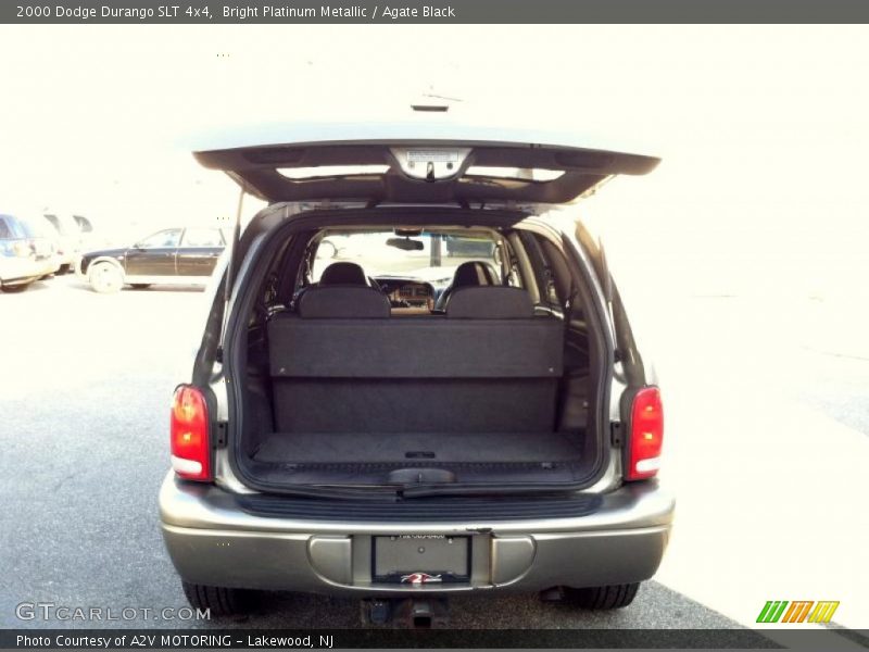 Bright Platinum Metallic / Agate Black 2000 Dodge Durango SLT 4x4