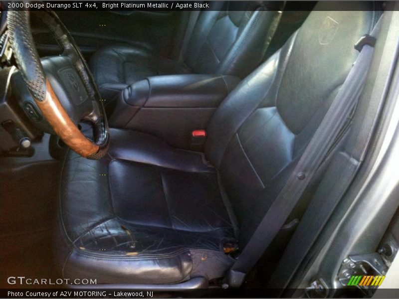 Bright Platinum Metallic / Agate Black 2000 Dodge Durango SLT 4x4