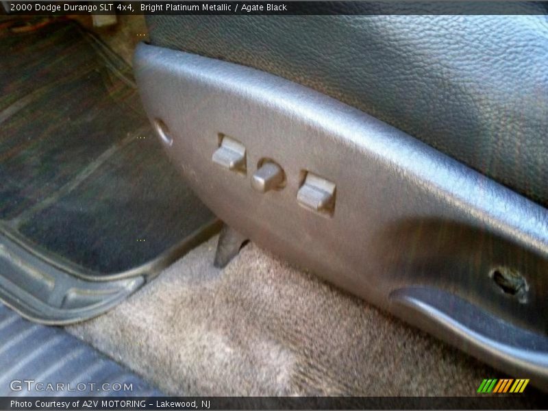 Bright Platinum Metallic / Agate Black 2000 Dodge Durango SLT 4x4