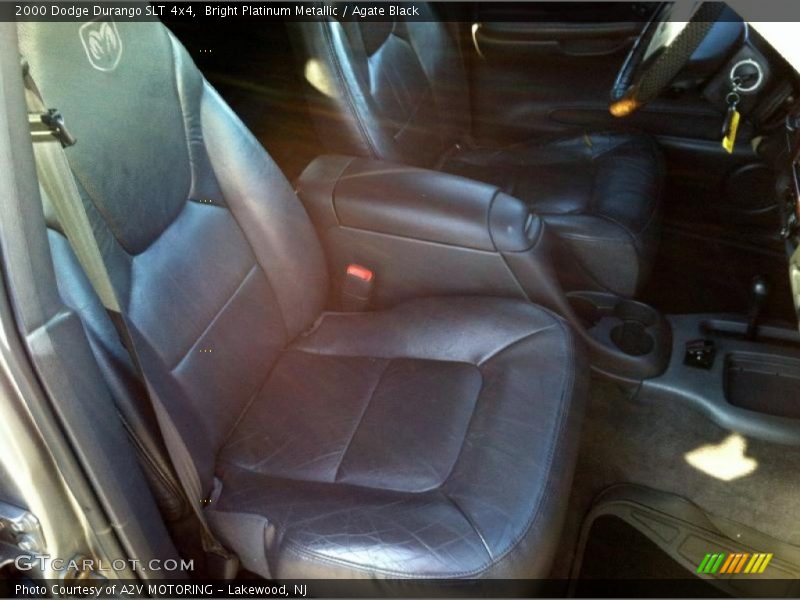 Bright Platinum Metallic / Agate Black 2000 Dodge Durango SLT 4x4