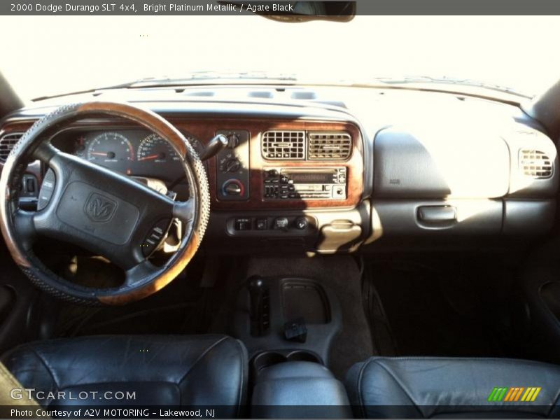 Bright Platinum Metallic / Agate Black 2000 Dodge Durango SLT 4x4