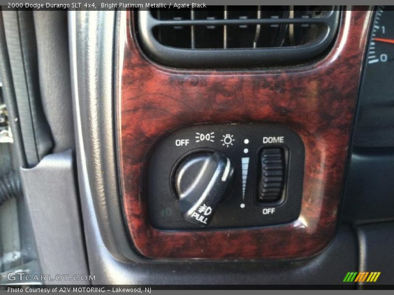 Bright Platinum Metallic / Agate Black 2000 Dodge Durango SLT 4x4