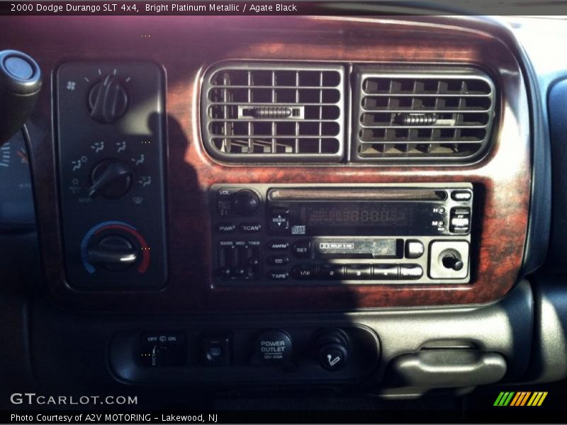 Bright Platinum Metallic / Agate Black 2000 Dodge Durango SLT 4x4