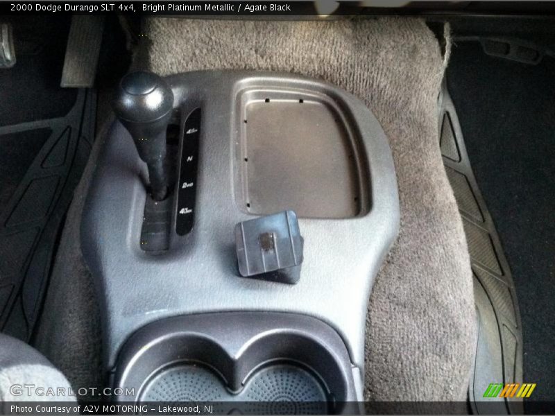 Bright Platinum Metallic / Agate Black 2000 Dodge Durango SLT 4x4