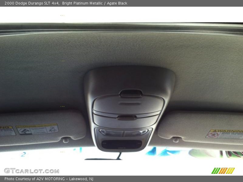Bright Platinum Metallic / Agate Black 2000 Dodge Durango SLT 4x4