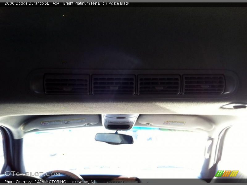 Bright Platinum Metallic / Agate Black 2000 Dodge Durango SLT 4x4