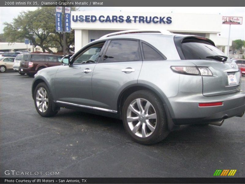 Diamond Graphite Metallic / Wheat 2008 Infiniti FX 35