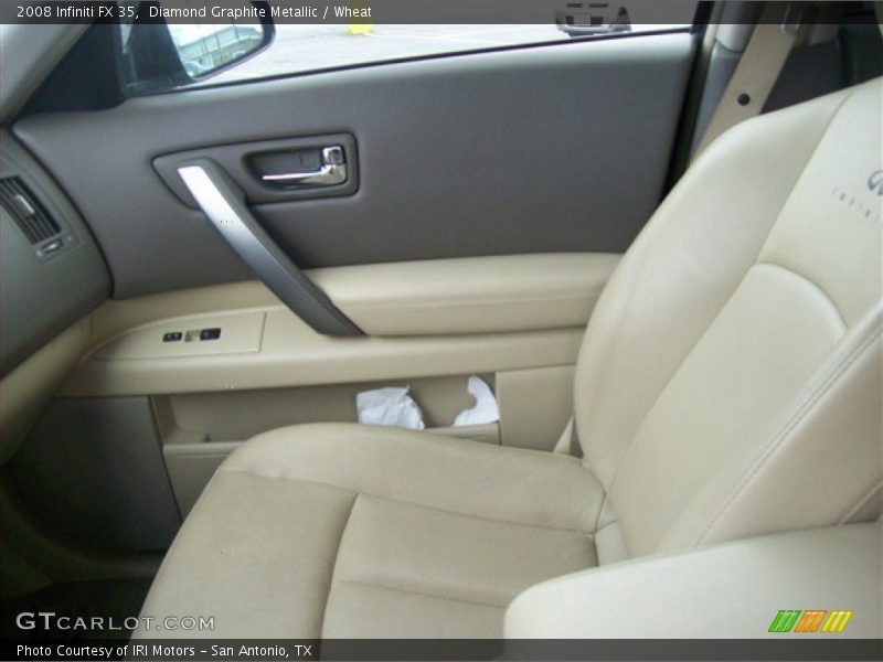 Diamond Graphite Metallic / Wheat 2008 Infiniti FX 35