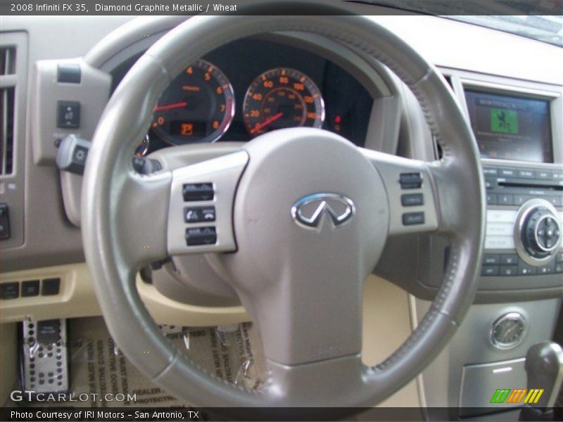 Diamond Graphite Metallic / Wheat 2008 Infiniti FX 35